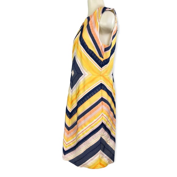 Slate & Willow (12) Hawaiian Stripe Sheath Dress - Picture 9 of 11